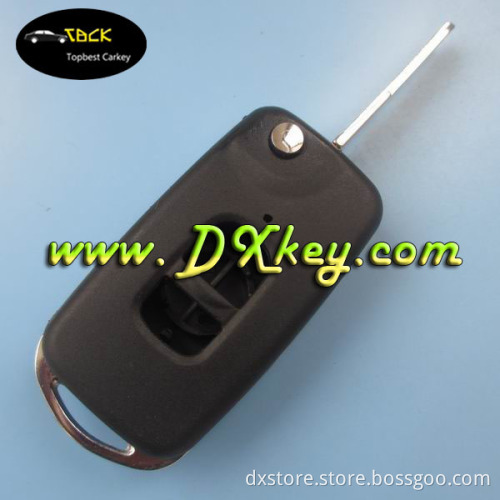 Best price 2 button remote key shell for Mazda 323 key car flip key blank mazda